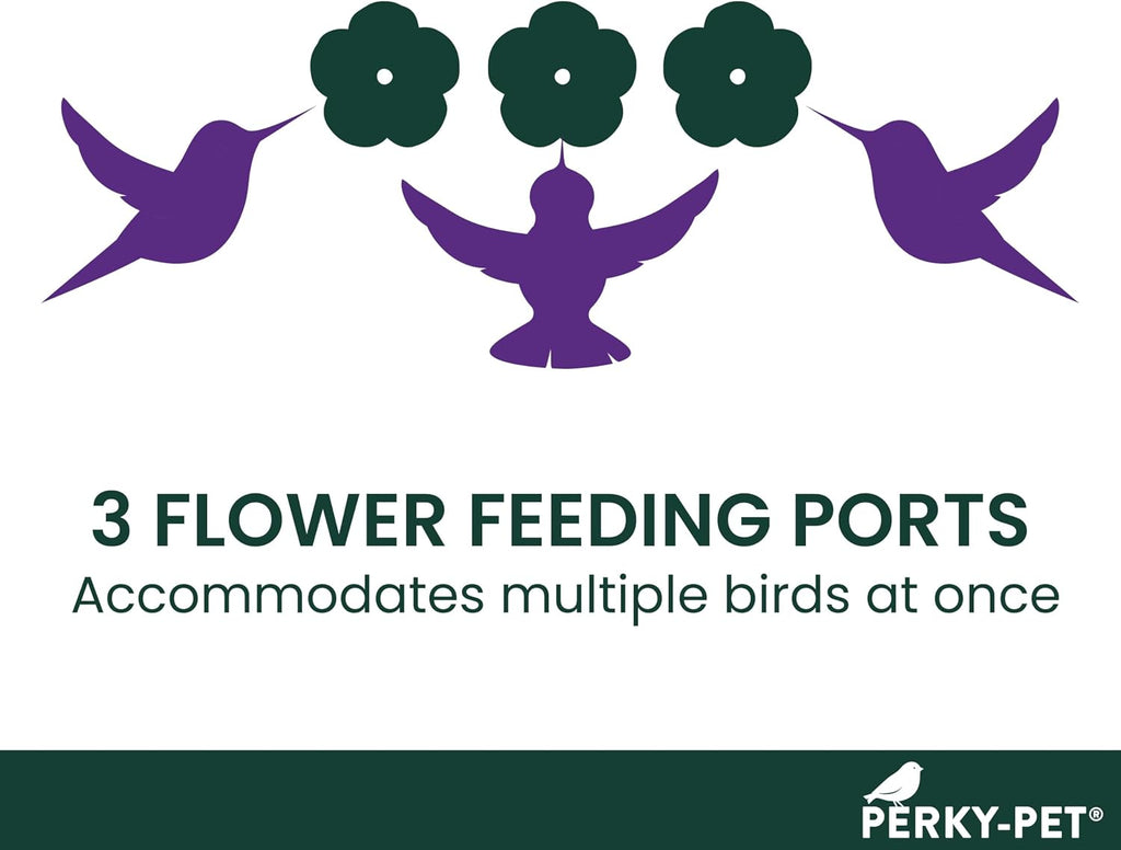 Window Mount Hummingbird Feeder, 8 oz Nectar Capacity