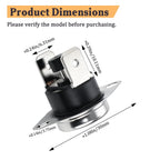 WD01X10567 Dishwasher Thermostat Switch Compatible with GE Dishwashers