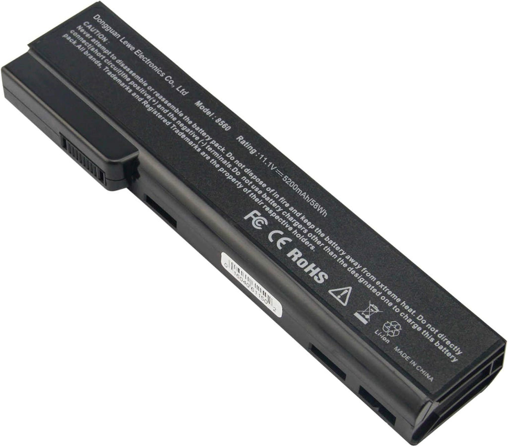 8460p Laptop Battery for HP EliteBook 8460w 8470p 8470w 8560p 8570p 8770P; HP ProBook 6360B 6460B 6465B 6470B 6560B 6565B 6570B Notebook, CC09 CC06 QK642AA 628666-001 630919-421 HSTNN-F08C HSTNN-OB2G