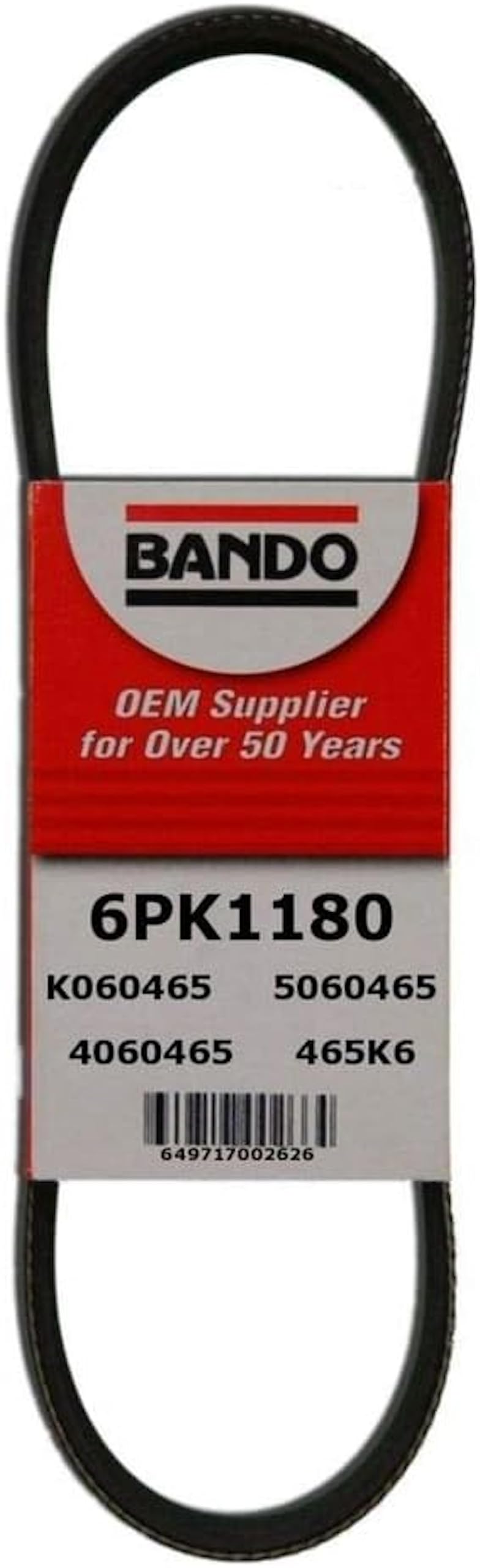 Bando USA 6PK1180 OEM Quality Serpentine Belt