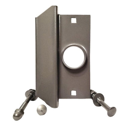 Steel Latch Guard Plate for Out-Swinging Doors | Commercial Door Security | Universal Latch Guard | TUFF STRIKE |