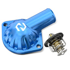 NICECNC Blue Thermostat Housing Upgrade Kit Aluminum