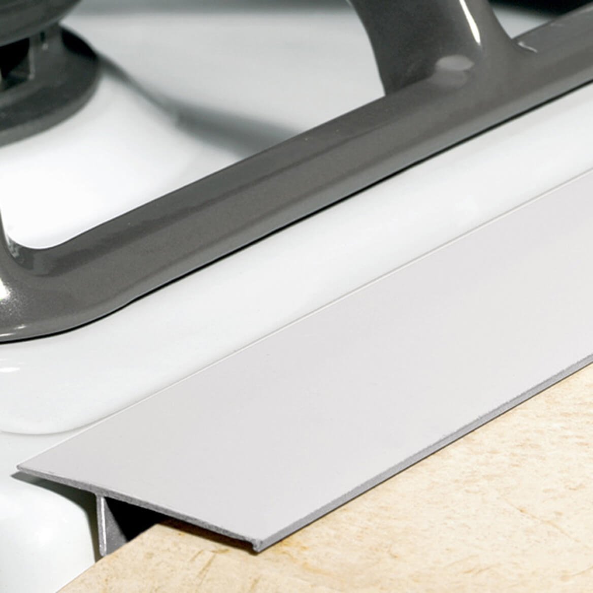 Gap Cap For Kitchen Stoves, White