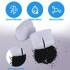 6pcs Coffee Maker Water Filter Compatible with Breville Barista Express