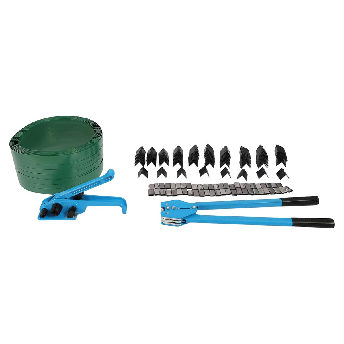 Banding Packaging Pallet Strapping Kit Poly Strapping Tensioner Tool, Banding Sealer Tool,Plastic Packaging Corner