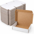 9x6x2 Inch White Shipping Mailer Boxes 20 Pack