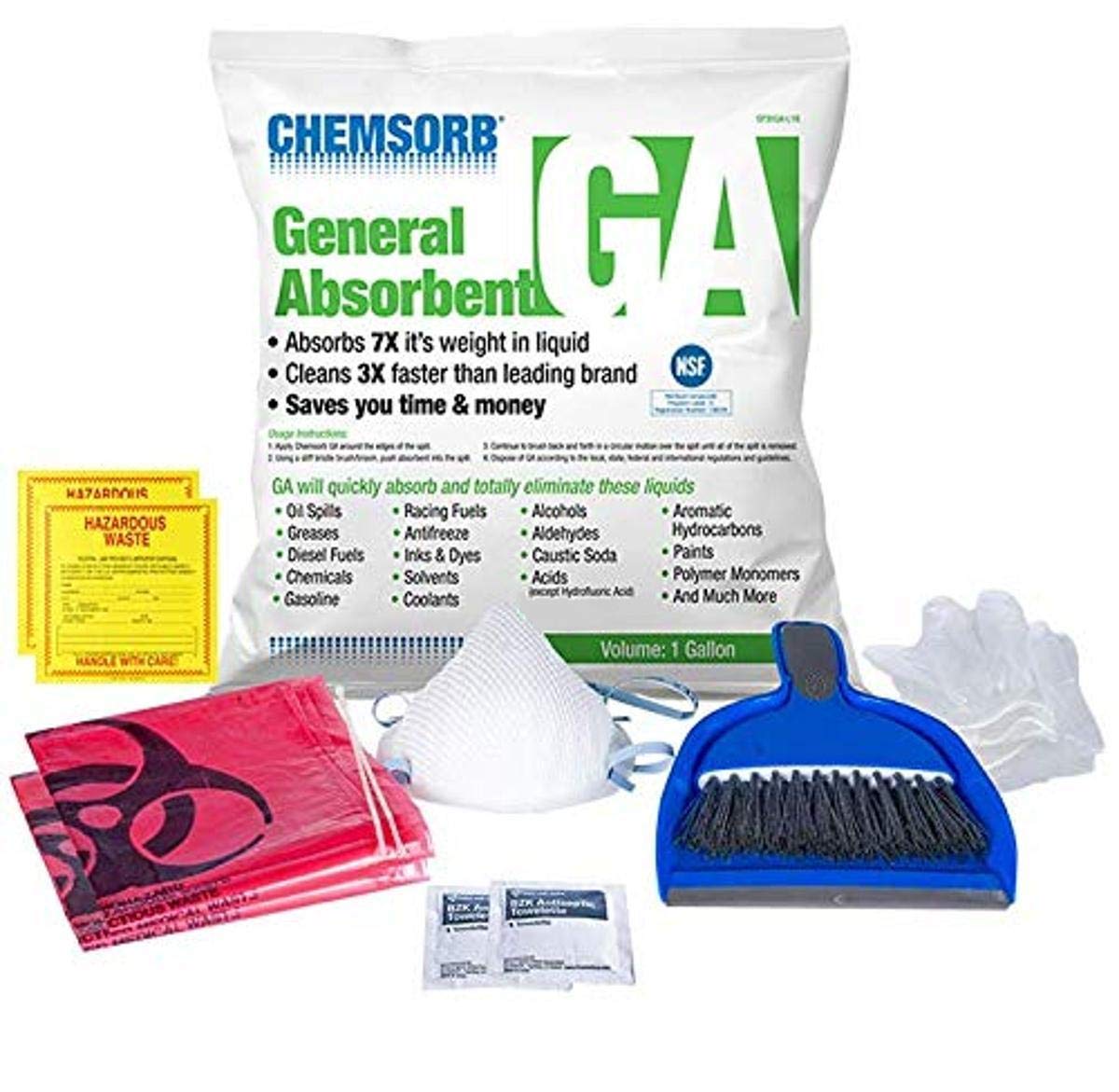 BH SP80BH-KSM Small Biohazard Spill Kit