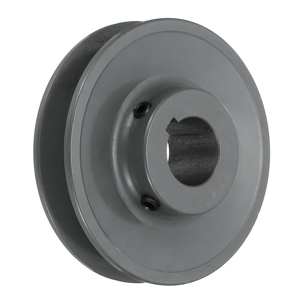 uxcell BK45-1 V-Belt Sheave 1" Bore, 4.25" OD, Single Groove Web Sheave