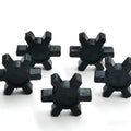 (5 Pack) L075 Flexible Rubber Spider Couplings Solid Spider Center Inserts