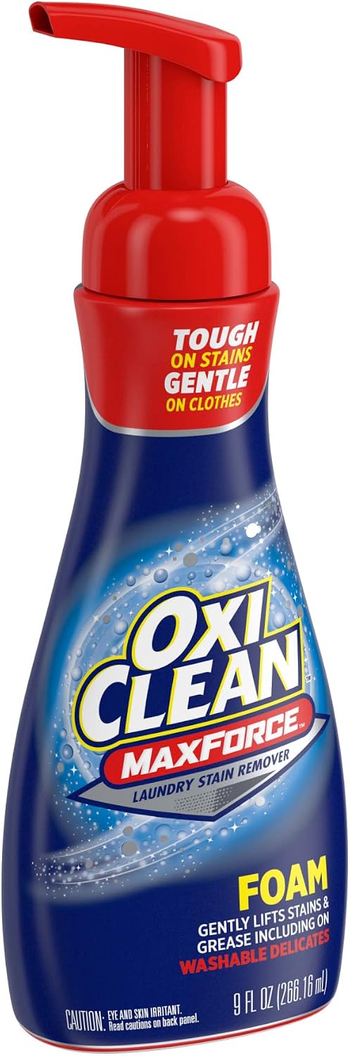 Max Force Foam Laundry Pre-Treater, 9 oz