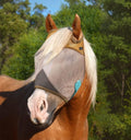 TSZ Horse Fly Mask Standard No Ears UV Block 70% Breathable Mesh Flymask