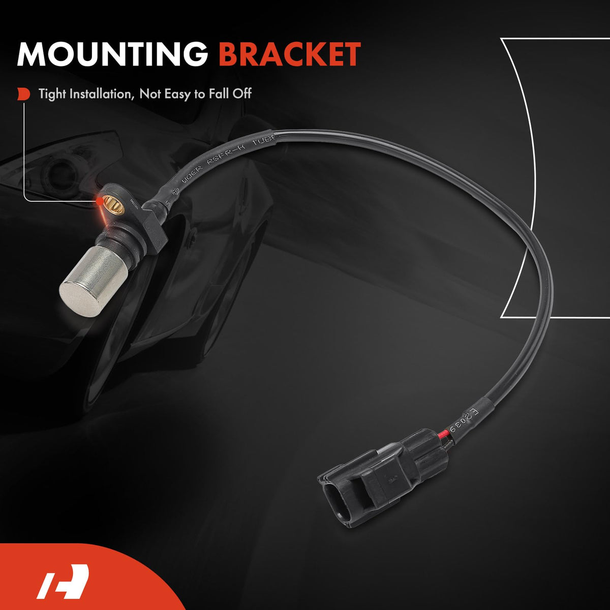 A-Premium Engine Crankshaft Position Sensor, Compatible with Volvo