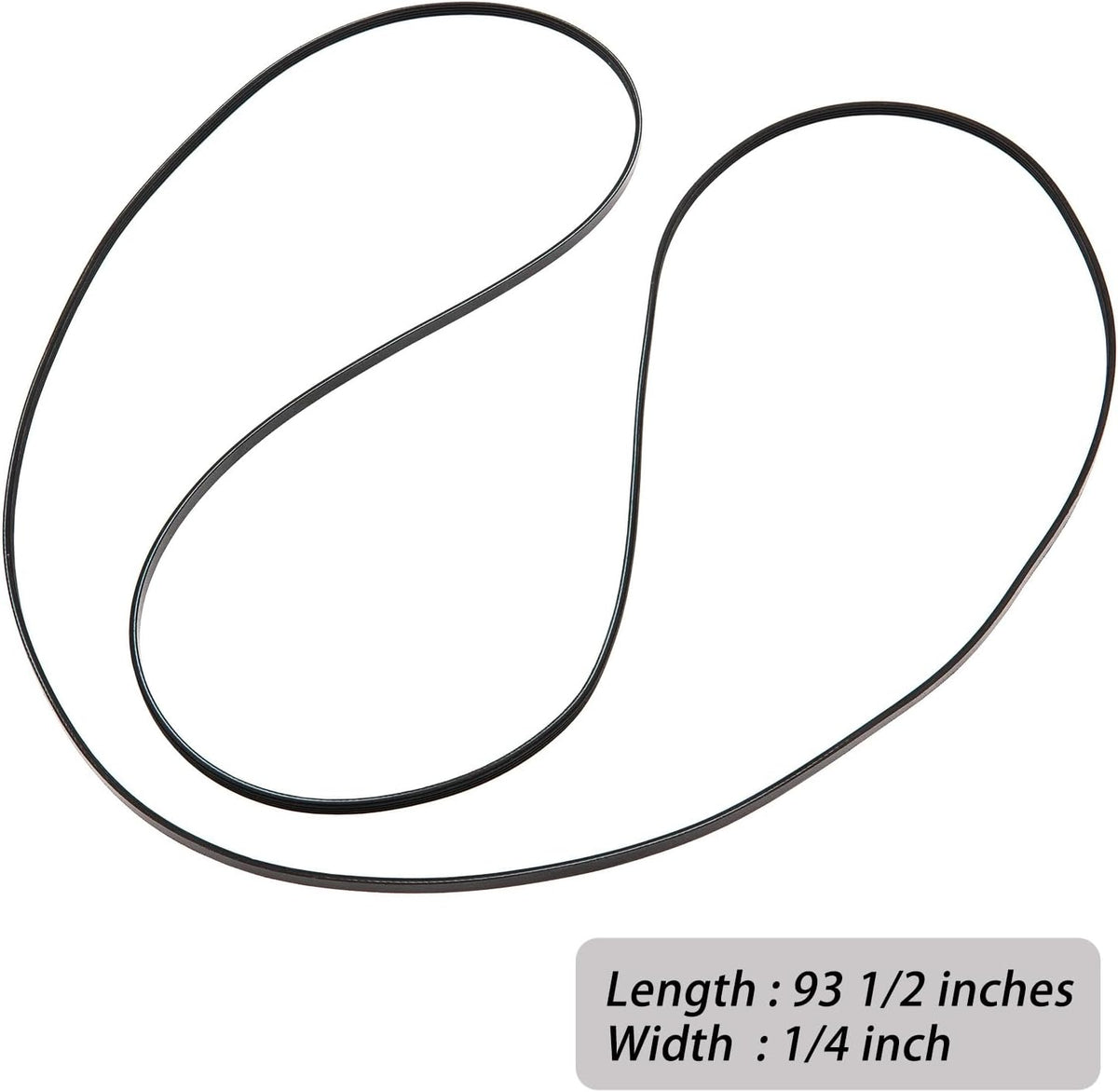 Dryer Drum Belt WED8300SW2 WED75HEFW0 WED9470WW1 WED9200SQ0 for Whirlpool