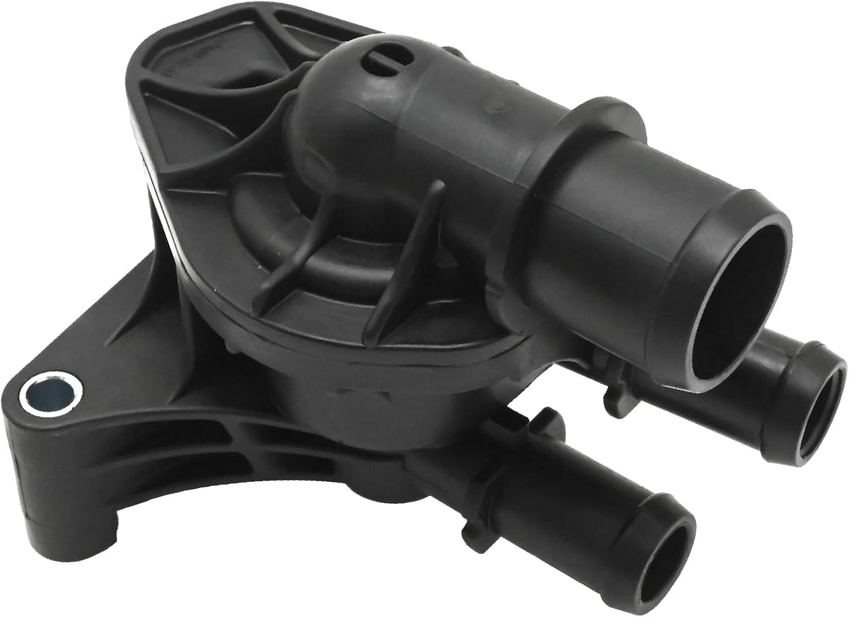 Anxingo 902-1123 Engine Coolant Thermostat Housing Assembly Replacement for Ford Escape L4 1.5L 2017-2019, Fusion L4 1.5L 2014-2020, Replaces 86250, 930180, 902-1123, DS7Z8592F