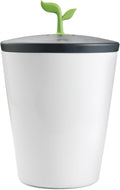 401-420-120 EcoCrock Counter Compost Bin Black and White 3.3 liter 1