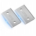 2 PCS Wood Chipper Blades Compatible with WK-01, Replaceable Double-Sided Cutting Tool Kit (BD-01)