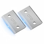 2 PCS Wood Chipper Blades Compatible with WK-01, Replaceable Double-Sided Cutting Tool Kit (BD-01)