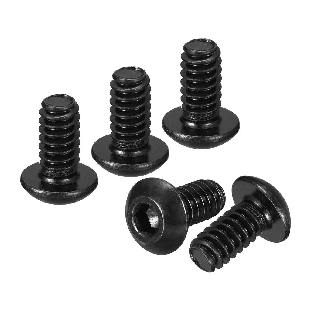 DTGN #10-32x3/8 Button Head Socket Cap Screws 100Pack Carbon Steel
