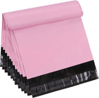 10 x 13.6inch Pink Poly Mailer Bags with Self Adhesive Strip,30 Pcs