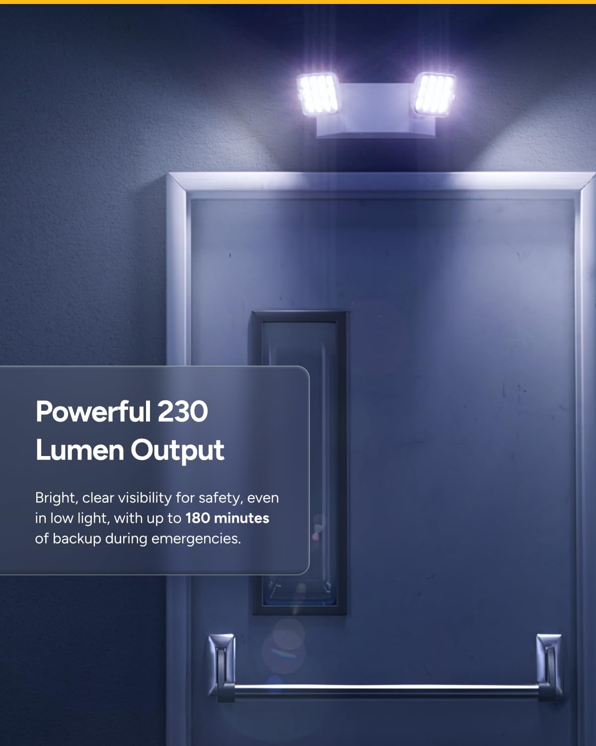 Sunco 6 Pack LED Emergency Lights for Outages, 90 Minute Backup Battery