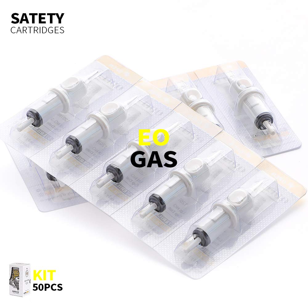 Tattoo Cartridge Needles #10 Bugpin 7 Curved/Round Magnum M-Taper 50PCS with Membrane Professional Disposable