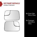 Trail Ridge Towing Mirror Glass LH RH Kit Pair