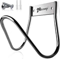 Garden Hose Holder Stainless Steel Small Wall Mount Garden Hose Hook, Ideal for Water, Air, Hydraulic Hose, Ropes