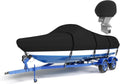 Boat Cover 14-16 ft, 900D Heavy Duty Waterproof Marine Grade Trailerable Boat Cover for Bass Boat,V-Hull,Fish & Ski