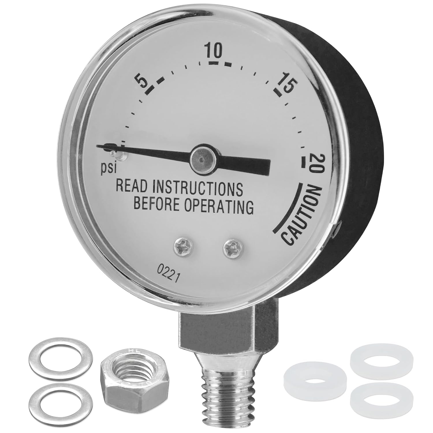 85772 Pressure Canner Gauge Replacement for Presto Pressure Cooker Parts 82237 82121 Pressure Steam Canner Gauge Fit