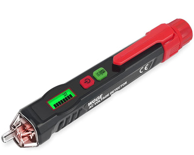 AC Voltage Tester,Non-Contact Voltage Tester, Dual Range 12-1000V/48-1000V with LCD Display, Buzzer Alarm, Flashlight
