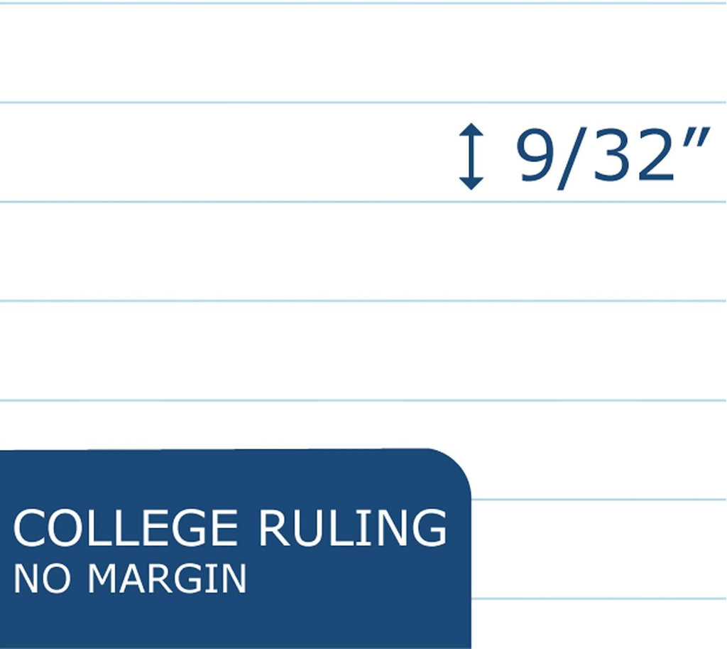 Environotes Recycled Notebook, 70 Sheets, 9.5" x 6", College Ruled, 1 Subject Notebook, Assorted Earthtone Cover Colors