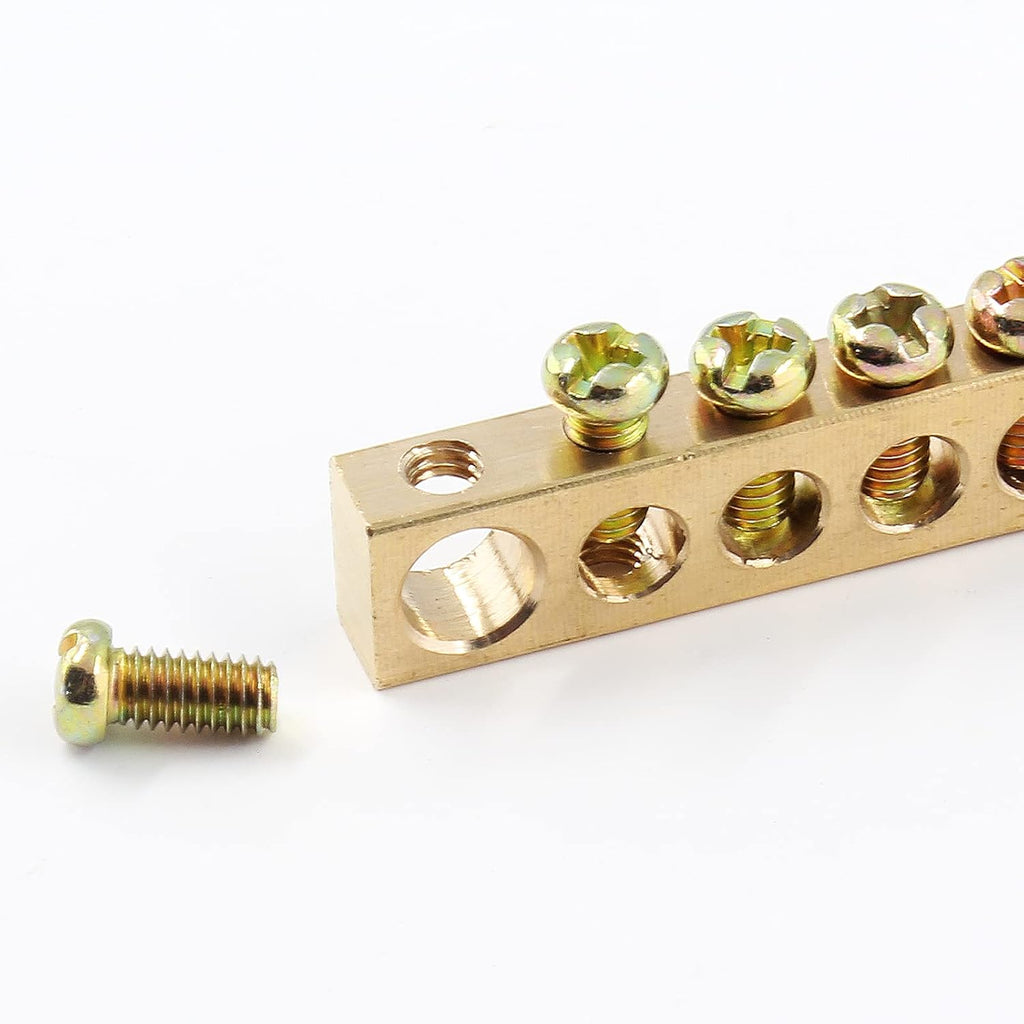 Bonsicoky 4Pcs Terminal Ground Bar Kit, 8 Terminal Positions