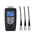 Vibration Meter Tester 3 Channel Vibrometer Gauge Analyzer with 3 Piezoelectric Transducers