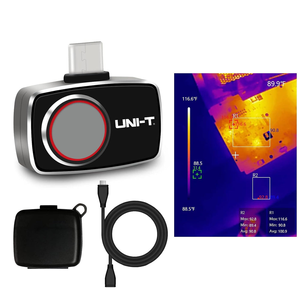 Thermal Camera Android USB-C 256x192 IR High Resolution Infrared Cameras Thermal Imaging Camera for Smartphones