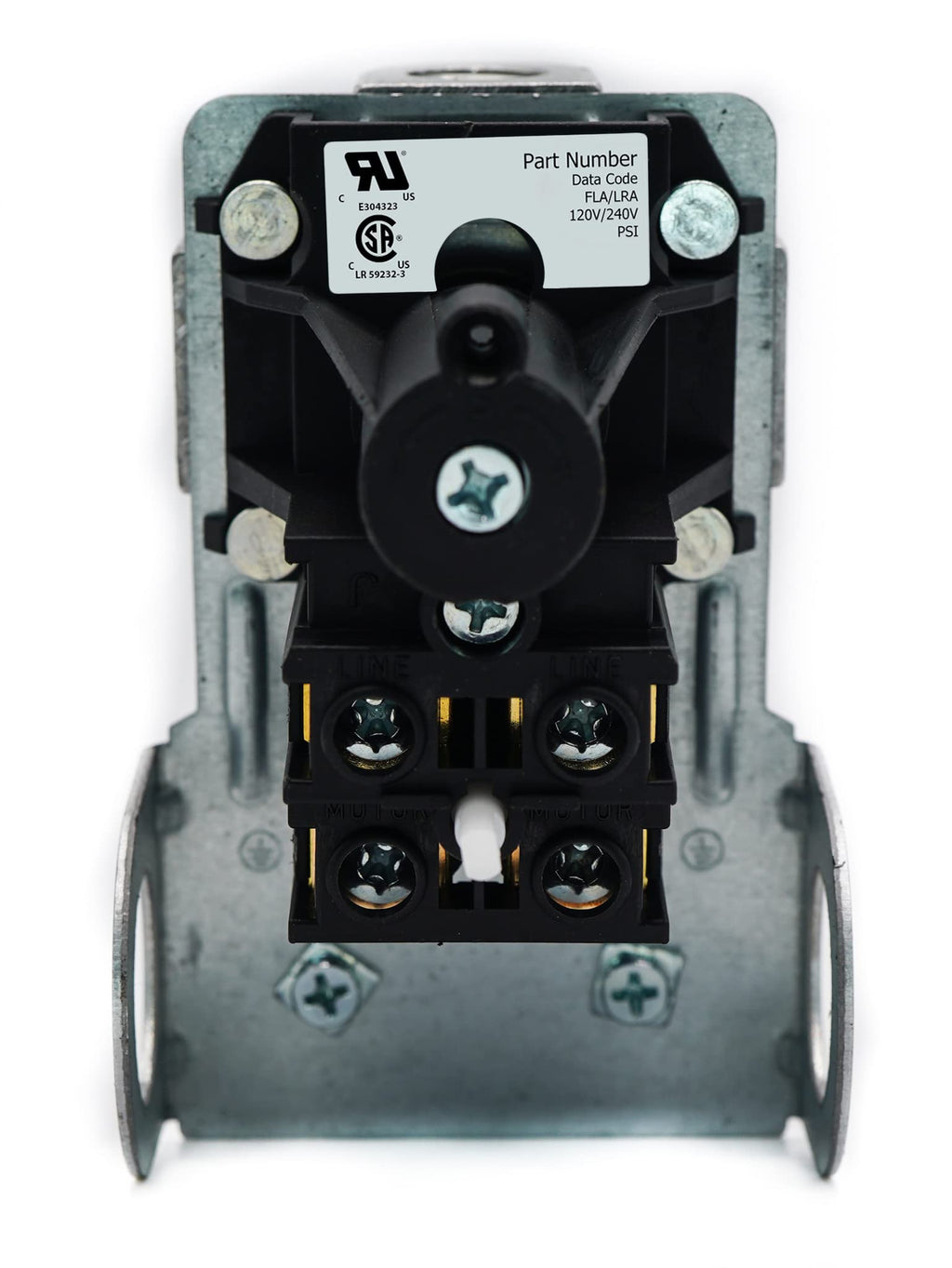 Condor Pressure Switch, 11EA2E Dpst, 80/100 Psi, Diaphrgm