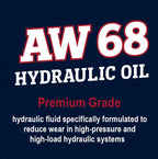 AW 68 Hydraulic Oil - 55 Gallon Drum