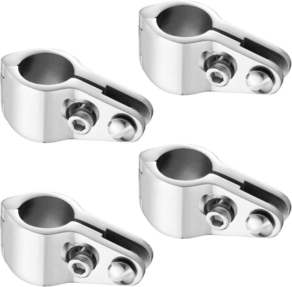 4PCS 316 Stainless Steel Bimini Top Hardware 7/8" (22mm)