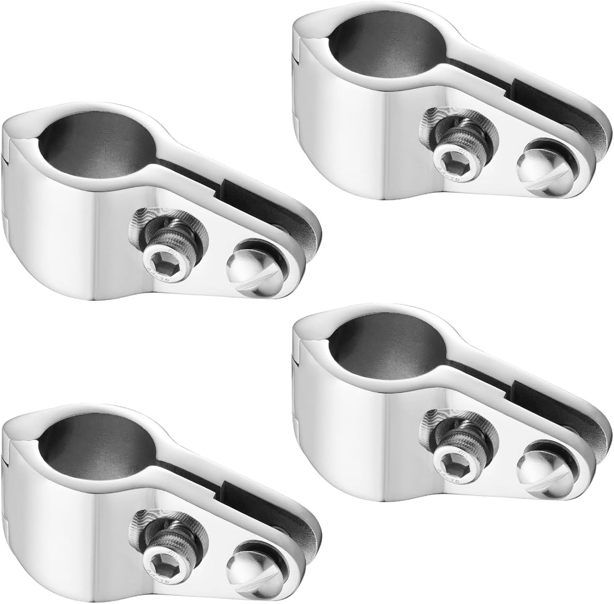 4PCS 316 Stainless Steel Bimini Top Hardware 7/8" (22mm)