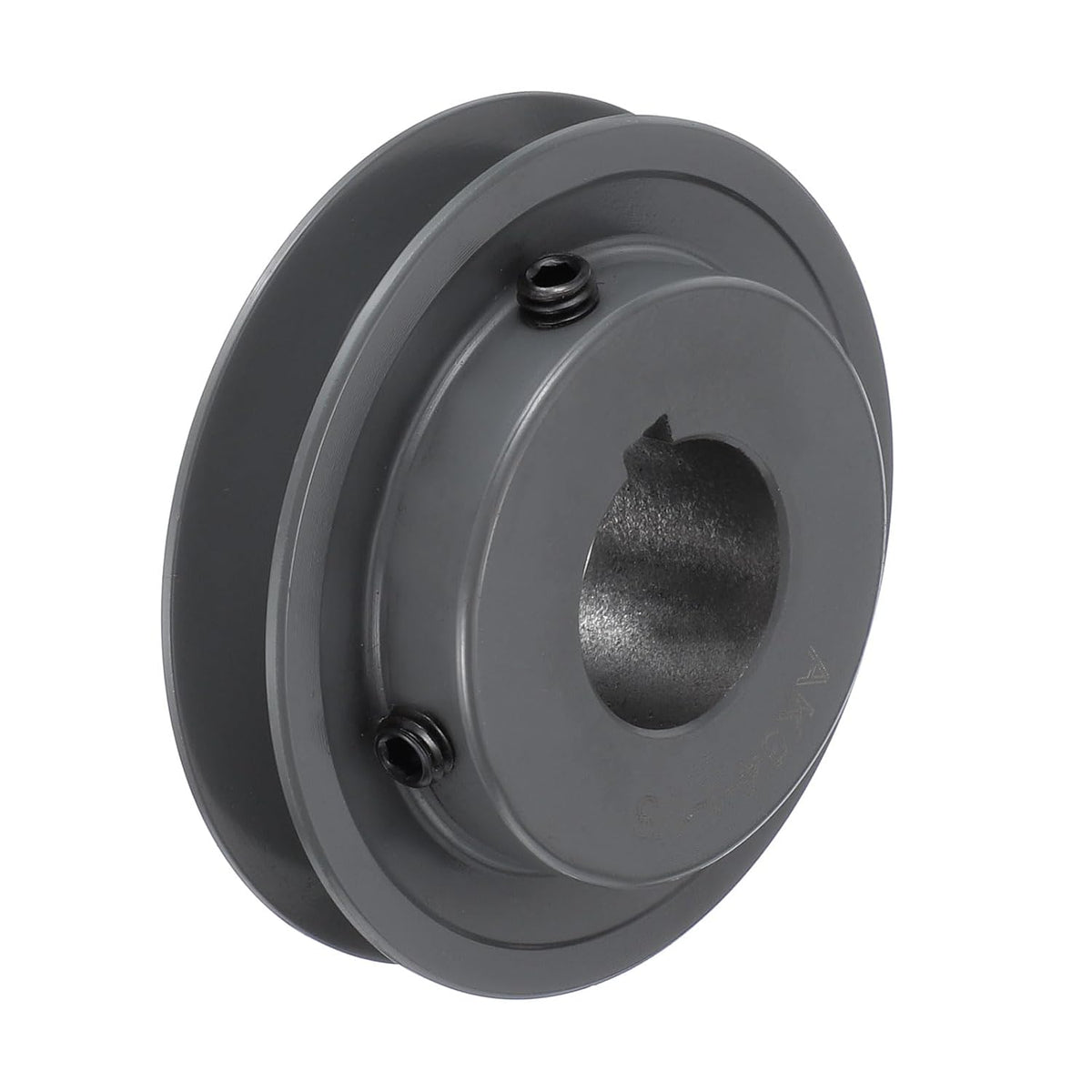 uxcell AK34-1 V-Belt Sheave 1.1" Bore, 3.45" OD, Single Groove Web Sheave