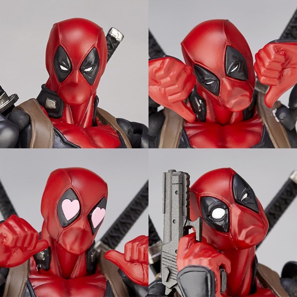 Anime Action Figure,Removable and Replaceable Face,Collectible Statue Action Figures Anime Desktop Decoration