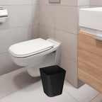 Small Trash Can, Black, 1.8 Gallon