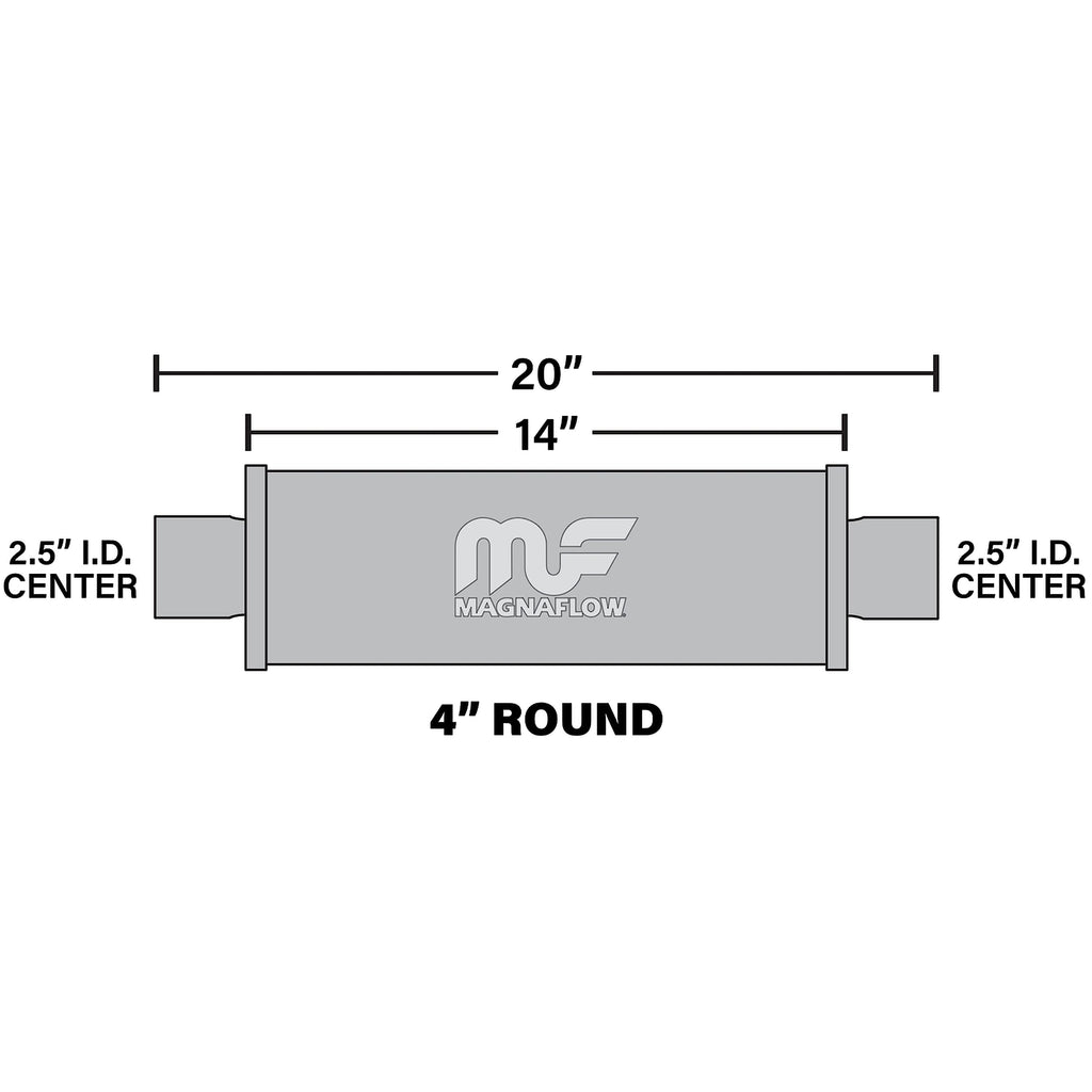 MagnaFlow Performance Exhaust Muffler 10416