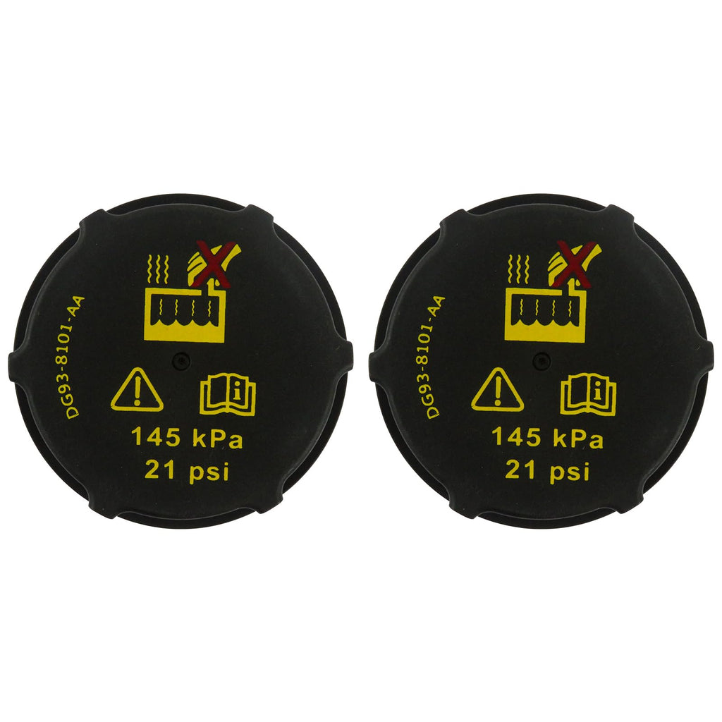 UDLOVU 2 Pcs Radiator Coolant Tank Cap Replacement