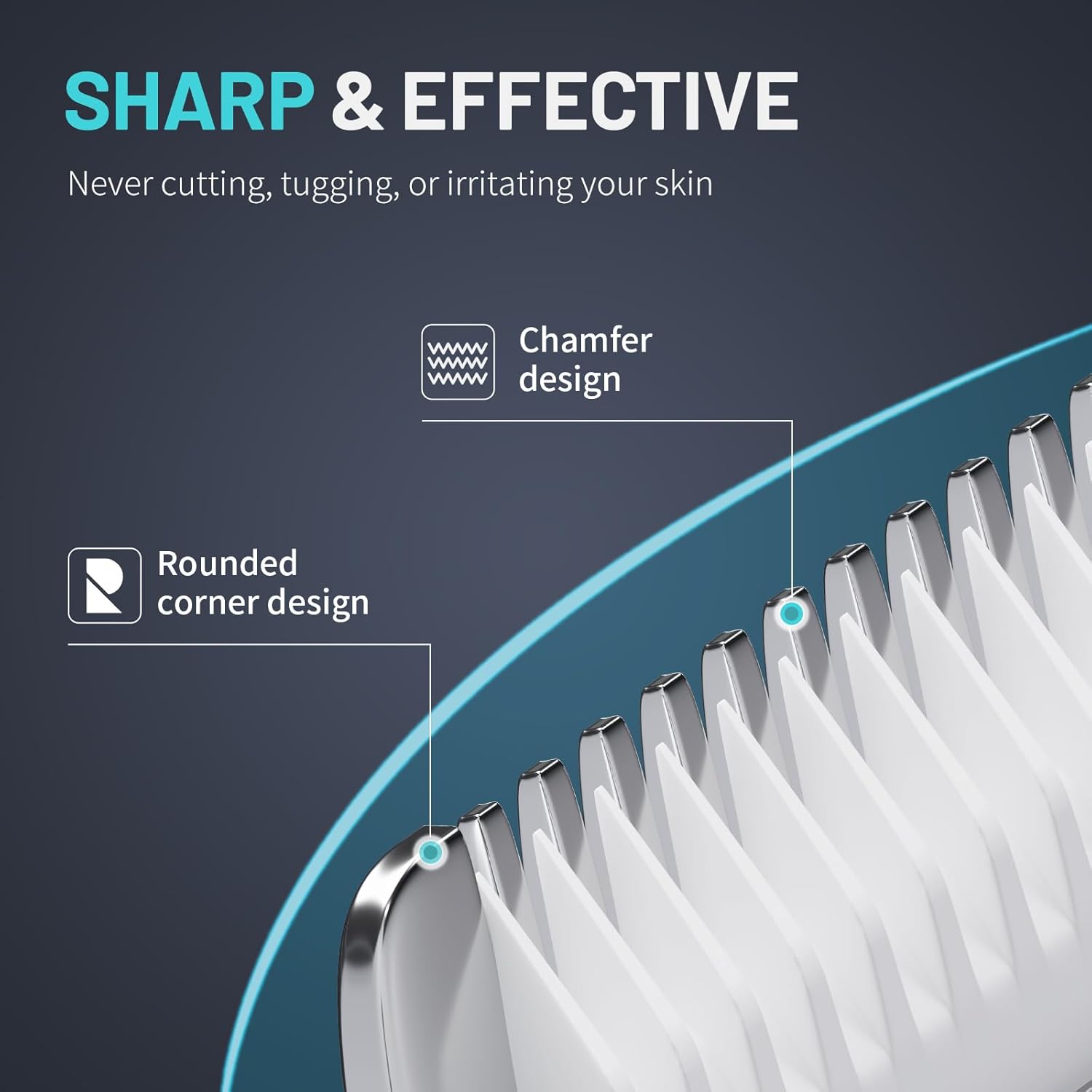 Manscape Body Hair Trimmer - Waterproof Pubic Hair Ball Trimmer, Ceramic Blade Shavers Electric Razors for Men with