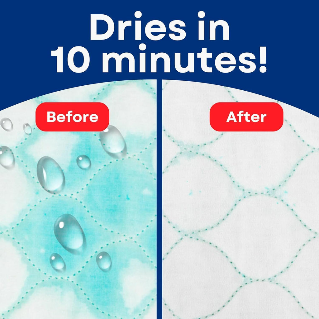 Ultra Soft 4-Layer Washable and Reusable Incontinence Bed Pad, 34"x36"