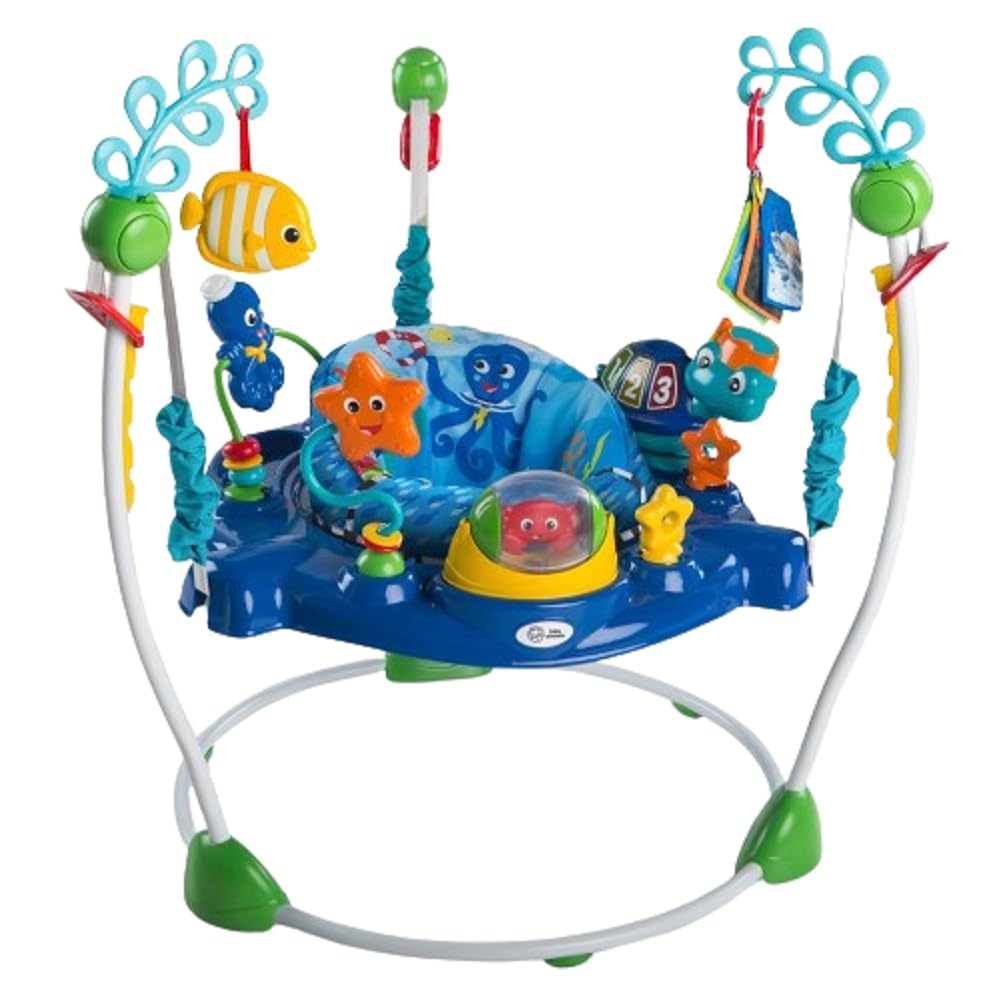 Neptune's Ocean Discovery Activity Baby Jumper Activity Center, Ages 6 Months +, Max Weight 25 lbs., Unisex