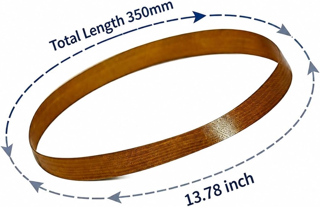 Teflon Belt Replacement for Air Cushion Machine, PTFE Sealing Belts 15mm x 350mm (0.59"x13.75"), Heat-Resistant Tape