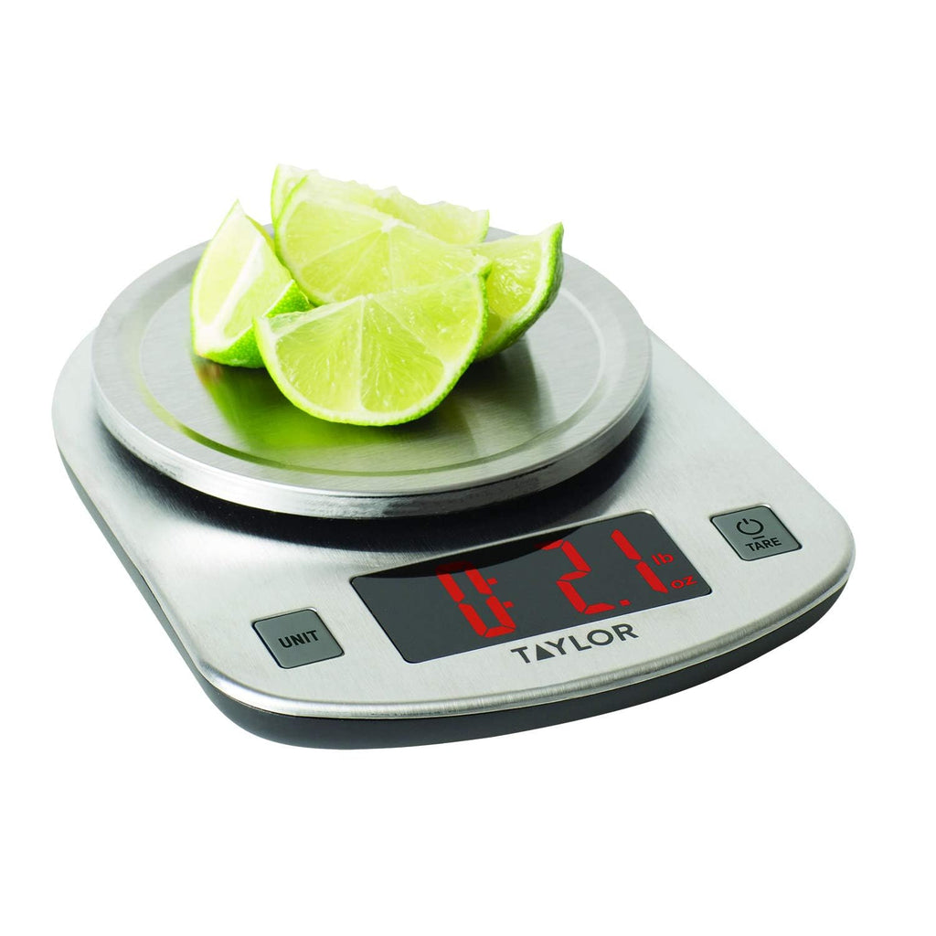 Digital Kitchen Scale with Stainless and LED - 11 lb Max Capacity