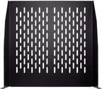 NavePoint 2U 19-Inch Universal Vented Rack Mount Cantilever Fixed Server Cabinet Shelf 18-Inches Deep Black