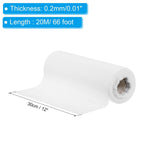 12inch x 66ft Cloth Tape, 1pcs Polyester Fiber Waterproof Mesh Tape Drywall Tape Polyester Fiber Tape White